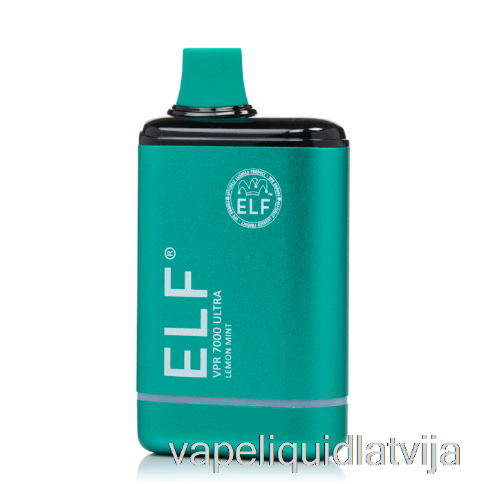 Elf Vpr 7000 Ultra Vienreizējās Lietošanas Citronu Piparmētru Vape šķidrums